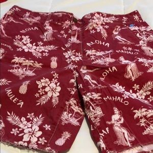 Aloha shorts red size 36